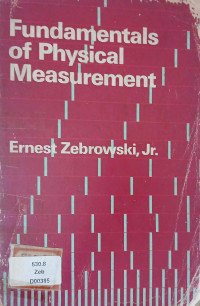 Image of Fundamentals of physical measurement
