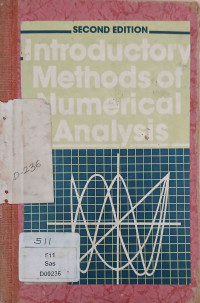 Image of Introductory Methods of Numerical Analysis