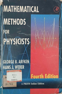 Image of Mathematical Methods For Physicists